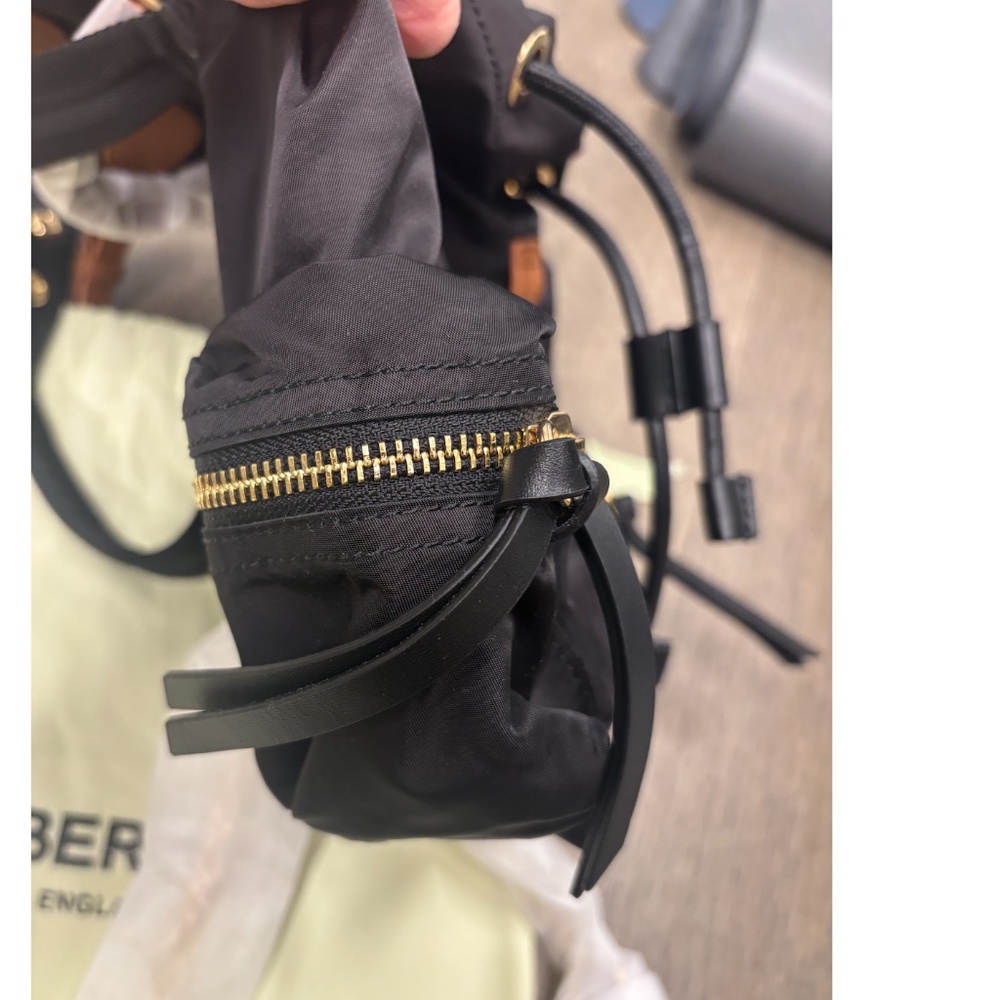 BURBERRY-Nylon Backpack - Picture 5 of 10